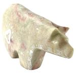 Yazzie Signed Stone Bear Sculpture - 8.5