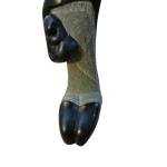 Haitian Stone Sculpture of Mother and Child