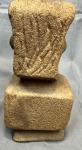 Hand Carved Stone Inuit Art Sculpture 7"H