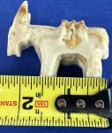 Miniature Stone Donkey Figurine - Inuit Art