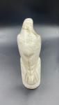 White Eagle Stone Carving - Rustic Inuit Art
