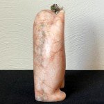 Inuit Stone Carving: Signed Feather Dancer Figurine
