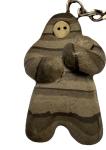 Inuit Stone Carving Keychain Figurine Bag Charm
