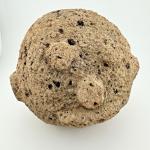 Stone Carved Inuit Face Sculpture Figurine