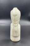 White Eagle Stone Carving - Rustic Inuit Art