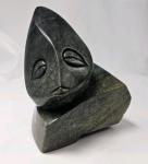 Hand Carved Vintage Shona Stone Sculpture