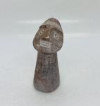 Vintage 1940s Abstract Soapstone Tribal Statue