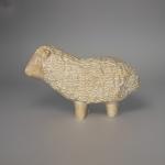 Miniature Soapstone Sheep Inuit Folk Art Carving