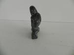 Signed Vintage Inuit Stone Carving of a Man