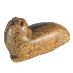Sharon Spencer Signed Inuit Stone Seal Carving