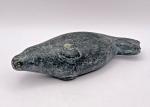 Inuit Soapstone Walrus Carving - Vintage Design