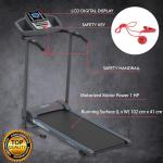 SereneLife Folding Electric Treadmill - Motorized Running Machine