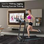 SereneLife Folding Electric Treadmill - Motorized Running Machine