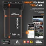 Decorcn Folding Treadmill 4.5HP 20 Incline Levels