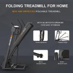 Decorcn Folding Treadmill 4.5HP 20 Incline Levels