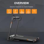 Decorcn Folding Treadmill 4.5HP 20 Incline Levels