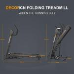 Decorcn Folding Treadmill 4.5HP 20 Incline Levels