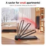 KEEP FUN Foldable Walking Pad with Incline & Remote