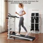 Homelikesport Manual Treadmill Foldable With Lcd Counter