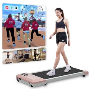 DeerRun 2024 Walking Pad - 2.5HP, Remote, LED