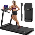 Xeo Home Folding Electric Treadmill With Bluetooth Speakers