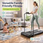 COSMO BUY Walking Pad Treadmill - Portable, Foldable