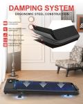 Compact Folding Treadmill with Incline and Remote
