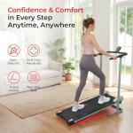 Sunny Health & Fitness Foldable Manual Treadmill