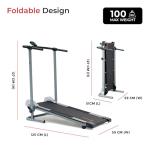Sunny Health & Fitness Foldable Manual Treadmill