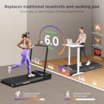 COSMO BUY Foldable Walking Pad Treadmill 1-10 KmH