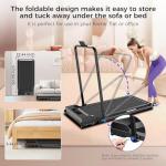 COSMO BUY Foldable Walking Pad Treadmill 1-10 KmH