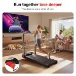 KEEP FUN Foldable Walking Pad with Incline & Remote