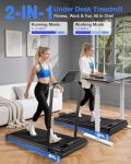 Folding Motorized Treadmill with Adjustable Speed