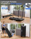 Folding Motorized Treadmill with Adjustable Speed