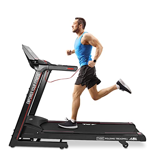 JLL T450 Folding Treadmill with Speaker and Incline