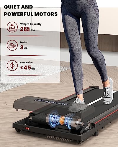 Ultra Slim Electric Treadmill for Home/Office Fitness