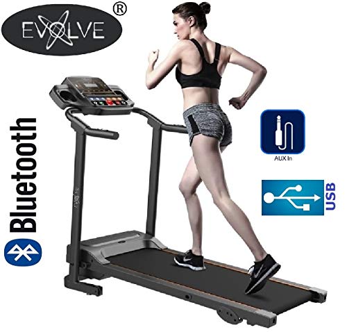 EVOLVE B1 Motorized Electric Treadmill - Inclination, Foldable, 12 Programs