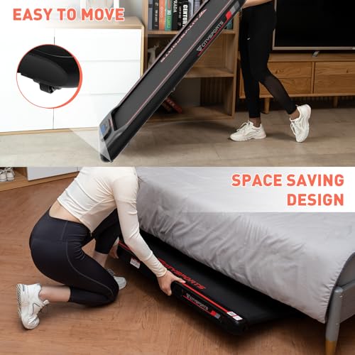 CITYSPORTS Portable Under Desk Treadmill with Remote Control