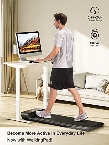 WalkingPad A1 Pro Foldable Treadmill, Quiet Motor, Black