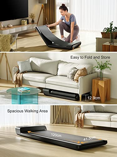WalkingPad A1 Pro Foldable Treadmill, Quiet Motor, Black