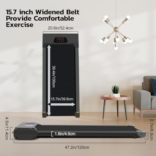 Panana Desk Treadmill: Portable Electric Home Office Gym