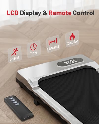 HomeFitnessCode Portable Motorized Electric Treadmill - LCD Display