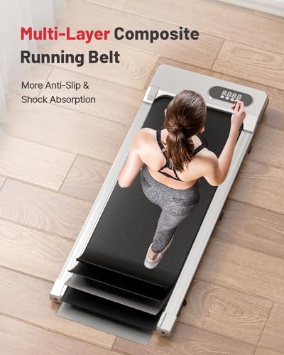 HomeFitnessCode Portable Motorized Electric Treadmill - LCD Display