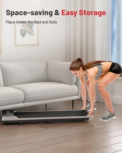 HomeFitnessCode Portable Motorized Electric Treadmill - LCD Display