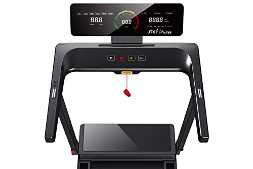 JTX Slimline Foldable Treadmill - Electric, Compact, Motorised