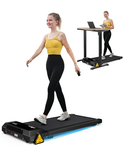Portable Under Desk Treadmill with Bluetooth & LED Display