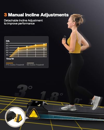 Portable Under Desk Treadmill with Bluetooth & LED Display