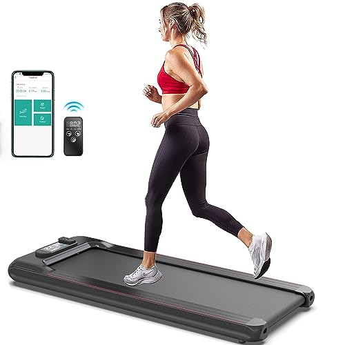Dskeuzeew Home Treadmill, Remote & APP Control, 1.88Hp