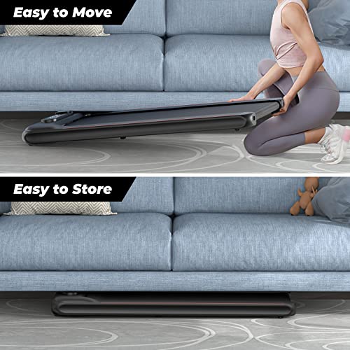Dskeuzeew Home Treadmill, Remote & APP Control, 1.88Hp