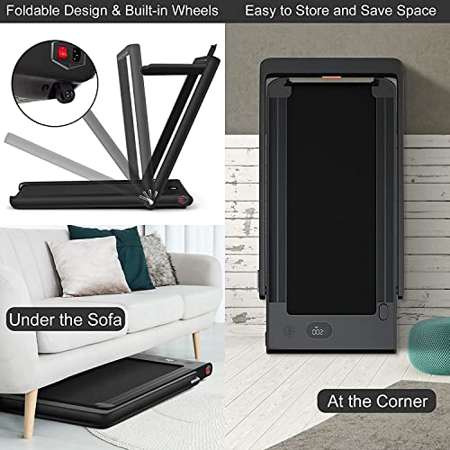 COSTWAY 2 in 1 Under Desk Treadmill